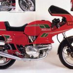 Мотоцикл Ducati 350SL 1983