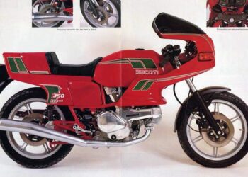 Мотоцикл Ducati 350SL 1983