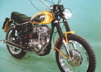 Мотоцикл Ducati 450 Scrambler 1970