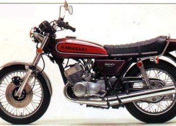 Мотоцикл Kawasaki 500 Mach III 1973