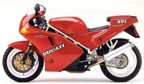 Мотоцикл Ducati 851 Strada 1989
