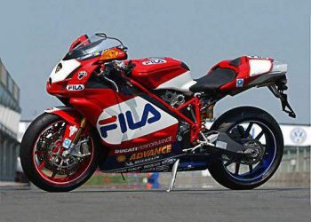 Мотоцикл Ducati 999R Fila Toseland Replica 2005