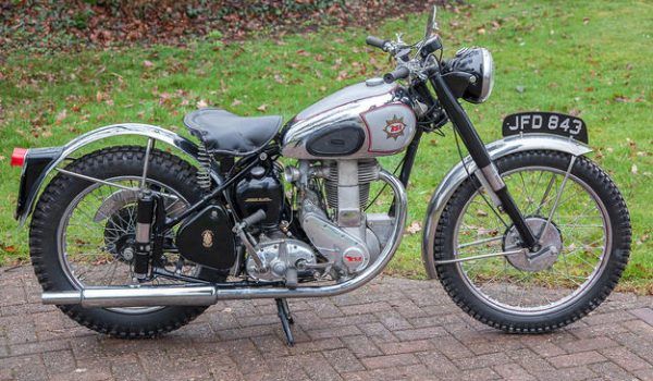 Мотоцикл BSA B 32 1947