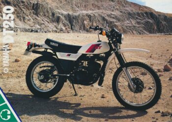 Мотоцикл Yamaha DT 250 1988