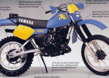 Мотоцикл Yamaha IT 250 1982