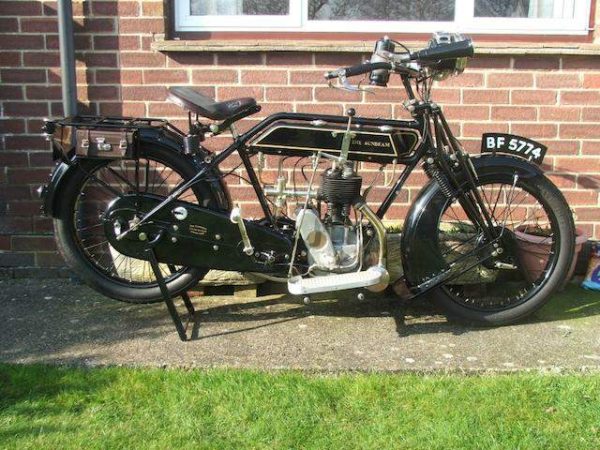 Мотоцикл Sunbeam Model 3 1915