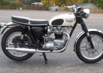 Мотоцикл Triumph T 120 650 Bonneville 1966