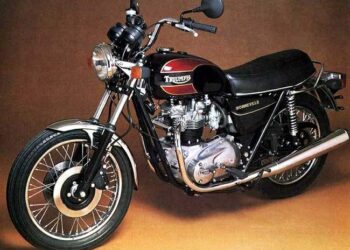 Мотоцикл Triumph T 140 L.F Harris Bonneville 1983