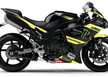 Мотоцикл Yamaha YZF 1000R1 Monster Tech3 Replica 2011