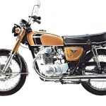 Мотоцикл Honda CB 250 1972