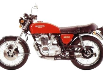 Мотоцикл Honda CB 400 F 1975