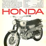 Мотоцикл Honda CL-160 Scrambler 1966