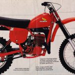 Мотоцикл Honda CR 250 R 1978
