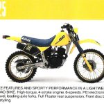Мотоцикл Suzuki DR 125 1987