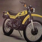 Мотоцикл Yamaha DT 400 1978