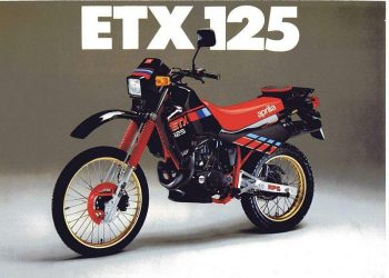 Мотоцикл Aprilia ETX 125 1986