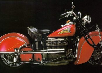 Мотоцикл Indian Four 1940