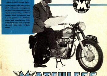 Мотоцикл Matchless G11 600 1956