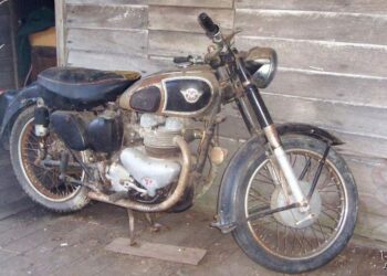 Мотоцикл Matchless G9 500 1950