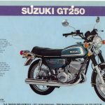 Мотоцикл Suzuki GT 250 1973