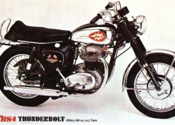 Мотоцикл BSA hunderbolt 1967