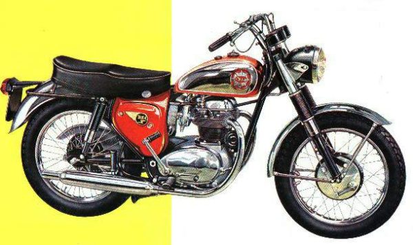 Мотоцикл BSA Lightning Rocket 650 1962