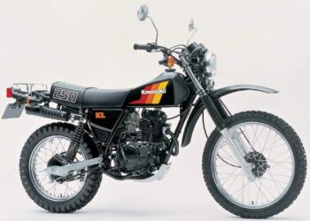 Мотоцикл Kawasaki KL250 1982