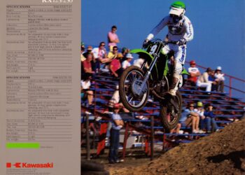 Мотоцикл Kawasaki KX 125 1986