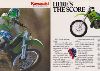 Мотоцикл Kawasaki KX 250 1990