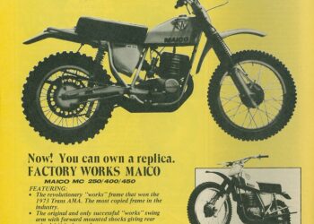 Мотоцикл Maico MC 400 1975