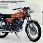 Мотоцикл Yamaha RD 200 1973