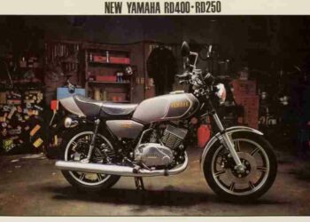 Мотоцикл Yamaha RD 400 1978