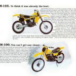 Мотоцикл Suzuki RM 125 1981