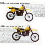 Мотоцикл Suzuki RM 250 1981