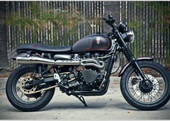 Мотоцикл Triumph Scrambler Tony Hawk Special 2012