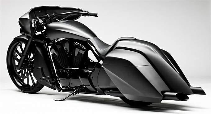 stateline-slammer-bagger-concept_2010_4.jpg Мотоцикл Honda Stateline Slammer Bagger Concept 2010
