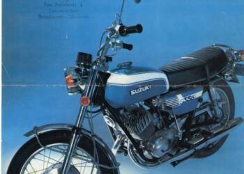 Мотоцикл Suzuki T 350J 1972