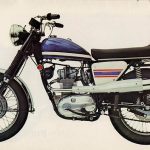 Мотоцикл BSA tarfire 1970