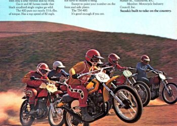 Мотоцикл Suzuki TM 400 1972