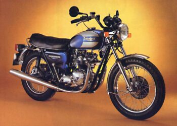 Мотоцикл Triumph TR65 Thunder bird 1982