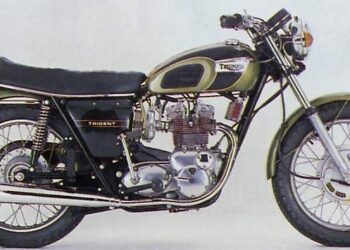Мотоцикл Triumph Trident T150 750 1970