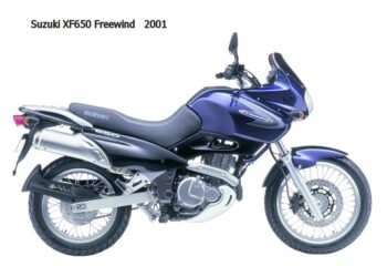 Мотоцикл Suzuki XF 650 FREEWIND 2001