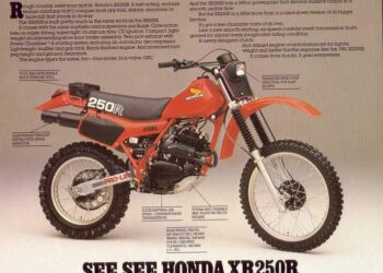 Мотоцикл Honda XR 250R 1981