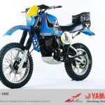 Мотоцикл Yamaha XT 550 Dakar 1982
