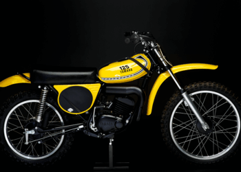 Мотоцикл Yamaha YZ 125 B 1975