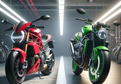 Большое противостояние: сравнение мотоциклов Ducati Monster и Kawasaki Z650 глазами опытного райдера