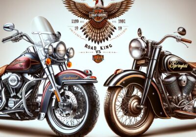 Два титана на дороге: сравнение мотоциклов Harley-Davidson Road King и Indian Springfield