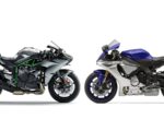 Яркая битва титанов: сравнение мотоциклов Yamaha YZF-R1M и Kawasaki Ninja H2R