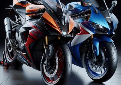 Мотобитва титанов: подробное сравнение Suzuki GSX-R750 и Honda CBR600RR