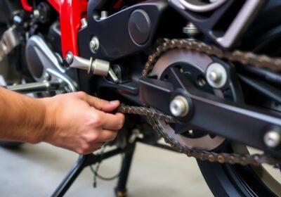 Как натянуть цепь на мотоцикле самостоятельно и когда следует обратиться в сервис